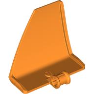 Lego Technic Panel Curved and Bent Angled Left 5 x 4 x 3 #71 / Orange