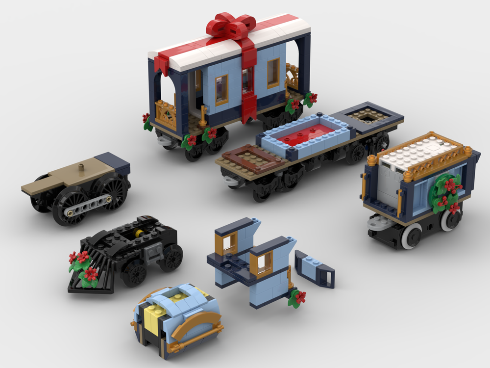 Lego Holiday Express Train (10361) Modifications
