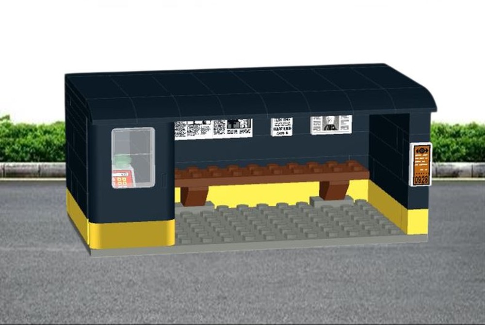Lego Bus stop