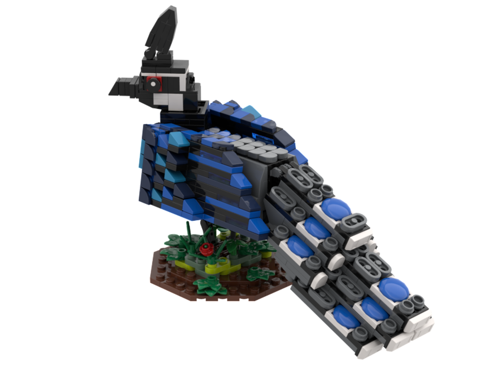 Lego Palawan peacock pheasant revised