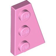 Lego Wedge Plate 3 x 2 Right / Bright Pink