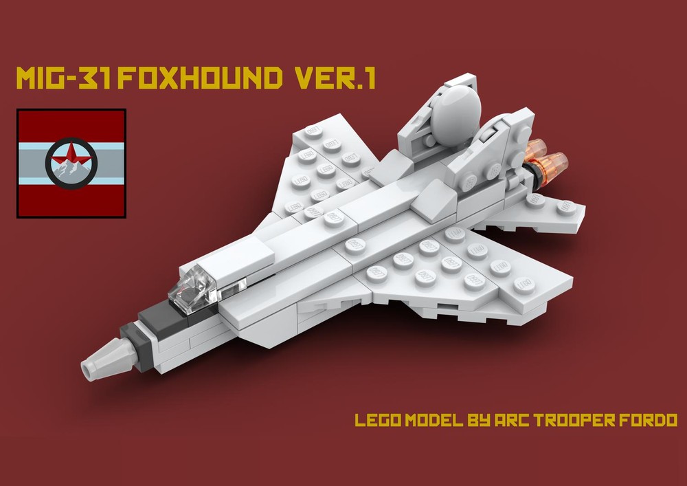 Lego MiG-31 / MiG 31 Foxhound [Ver1.]