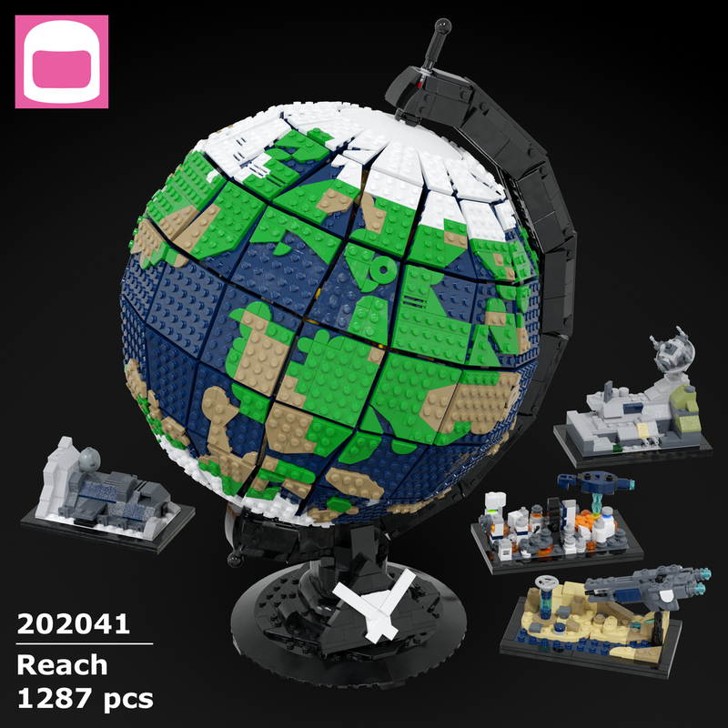 Lego Reach - 21332 The Globe MOD