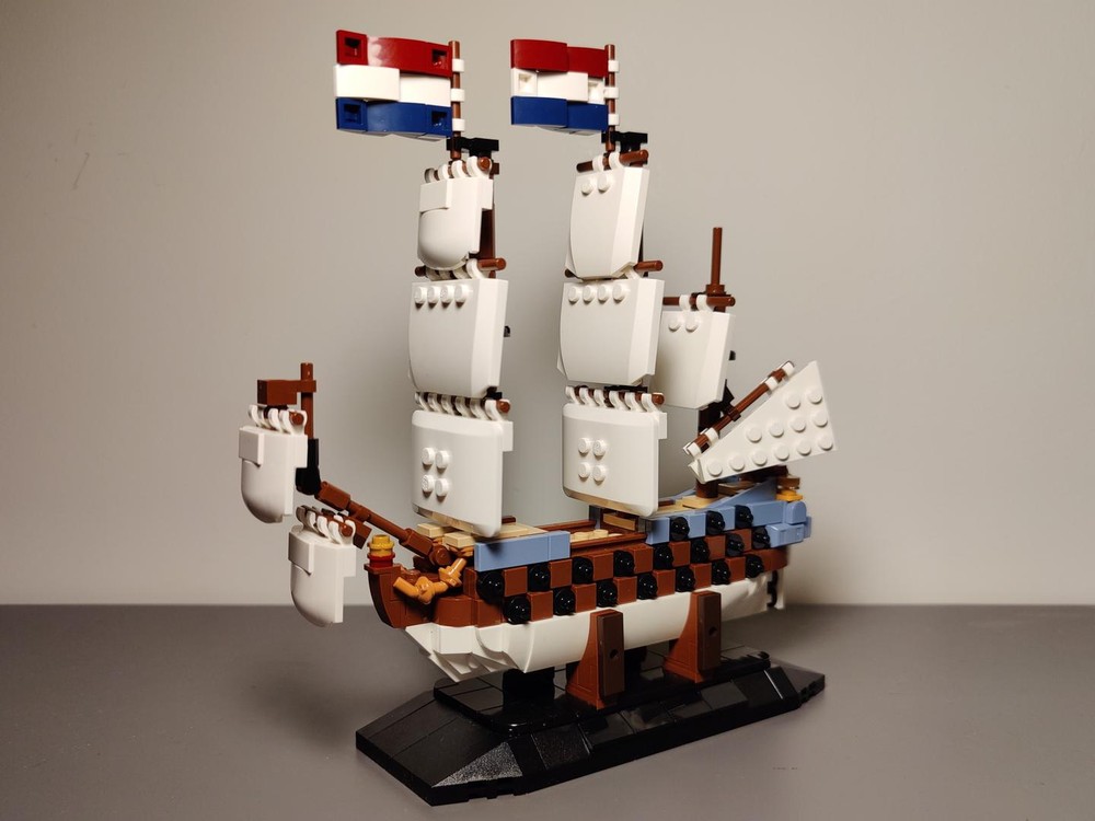 Lego Model ship of the Zeven Provinciën