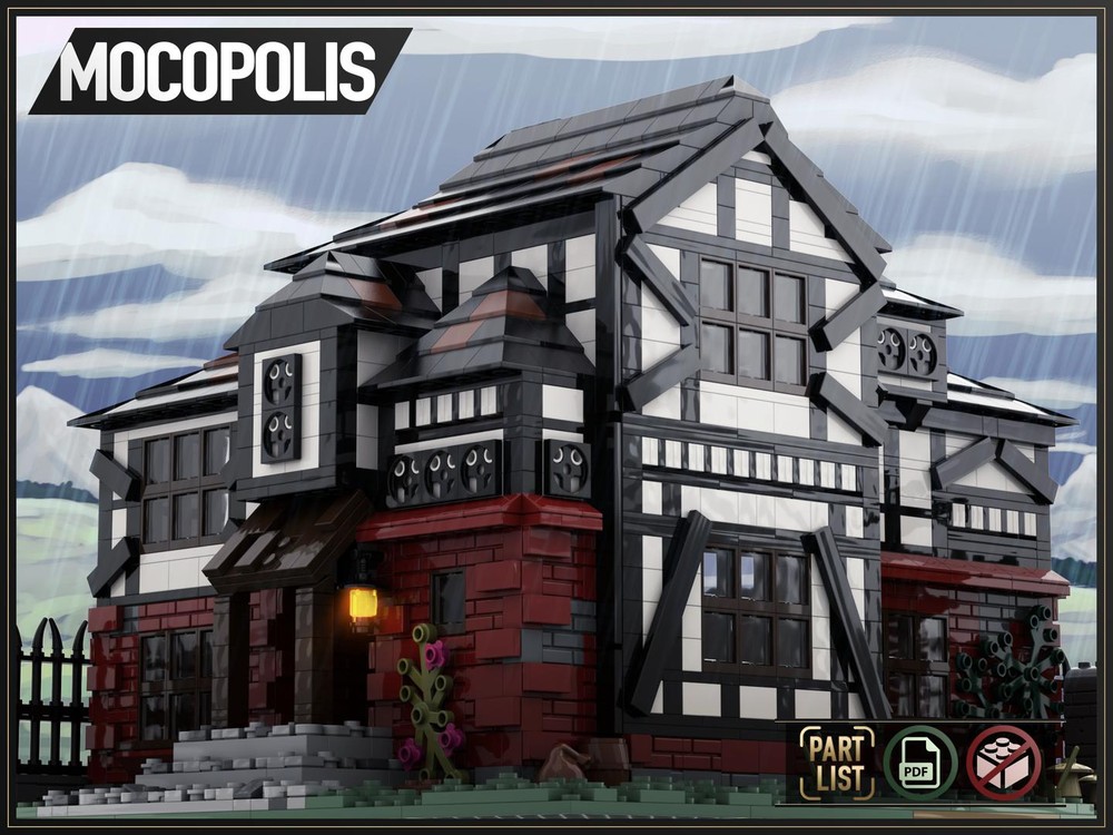 Lego Custom Medieval (Fachwerk) House