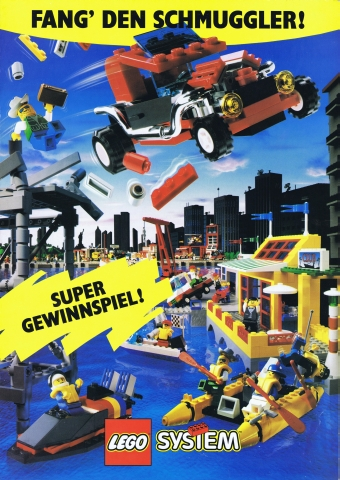 Lego 1994 Large Town Austrian 21 x 30 cm (923136-A)