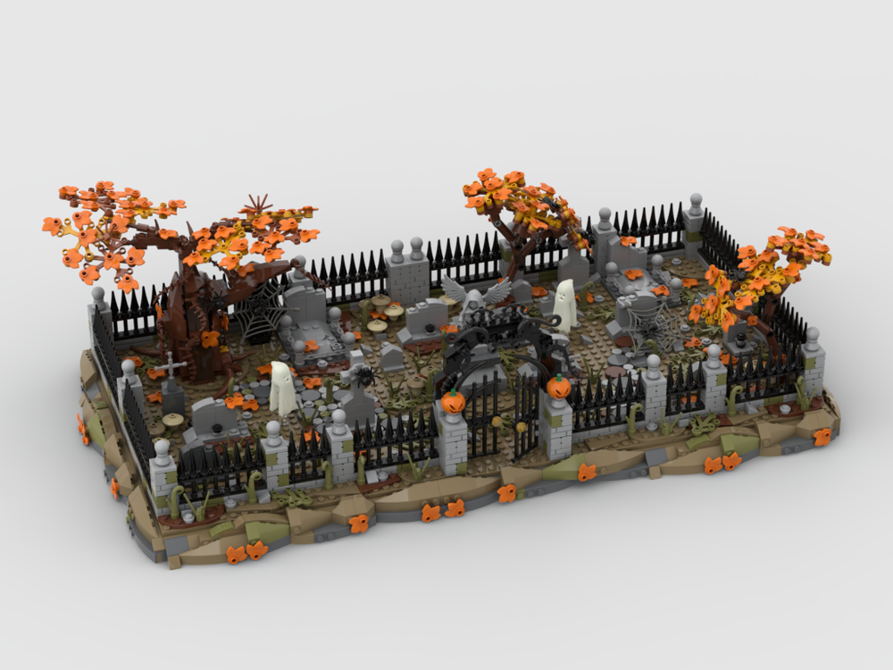 Lego Haunted Cemetery
