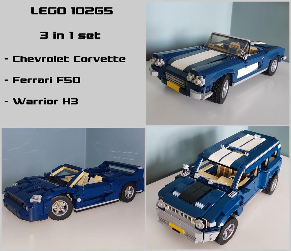 Lego 10265 3 in 1 set