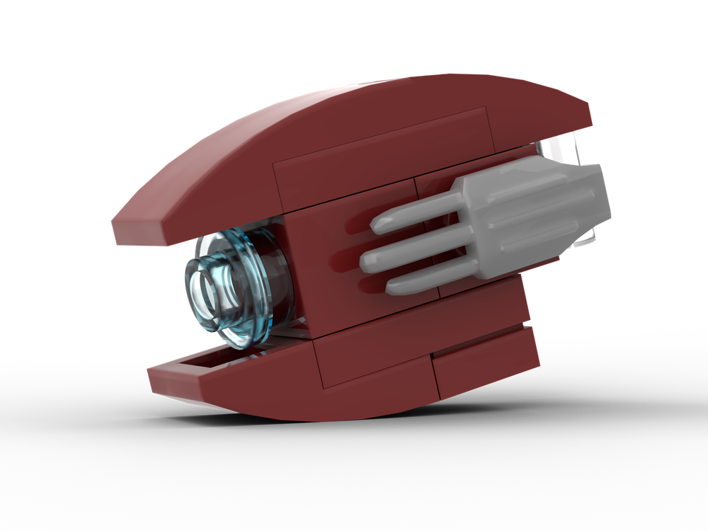 Lego iron man blaster