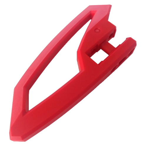 Lego Technic Panel RC Car - Flexible Left / Red