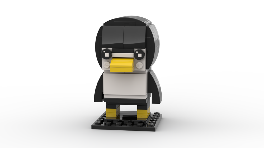 Lego Tux Penguin - Linux mascot