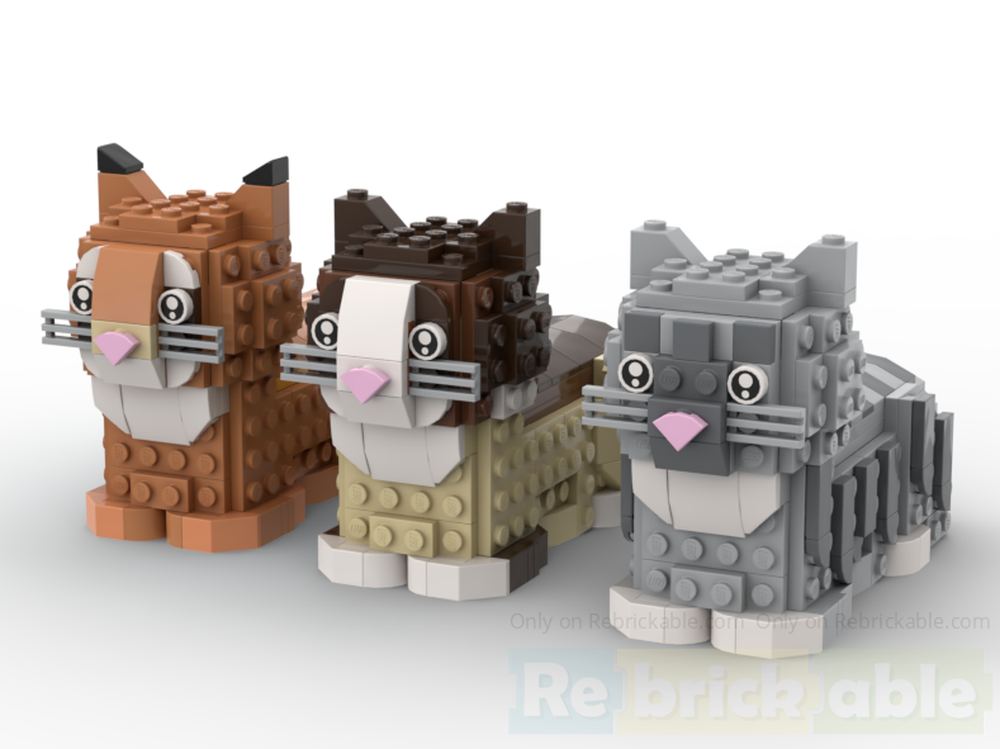 Lego Cat Breeds V2