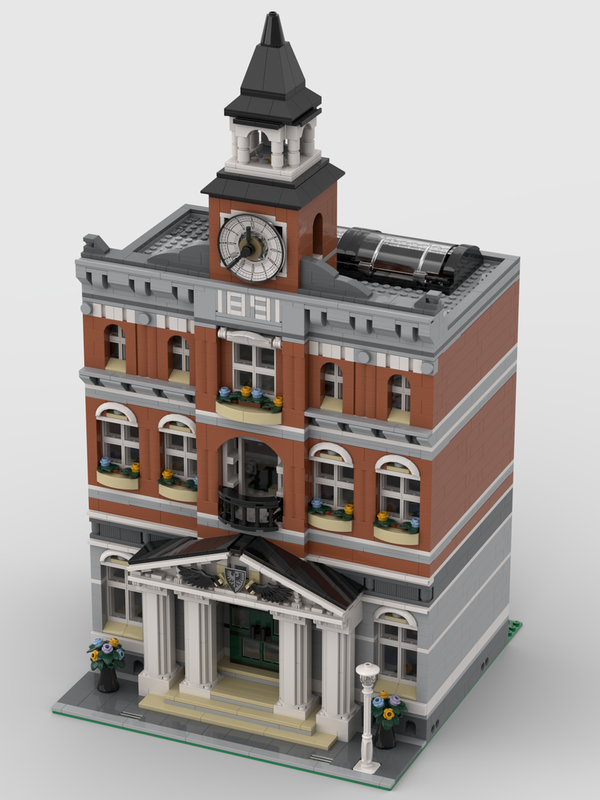 Lego MOC - Town Hall 2024