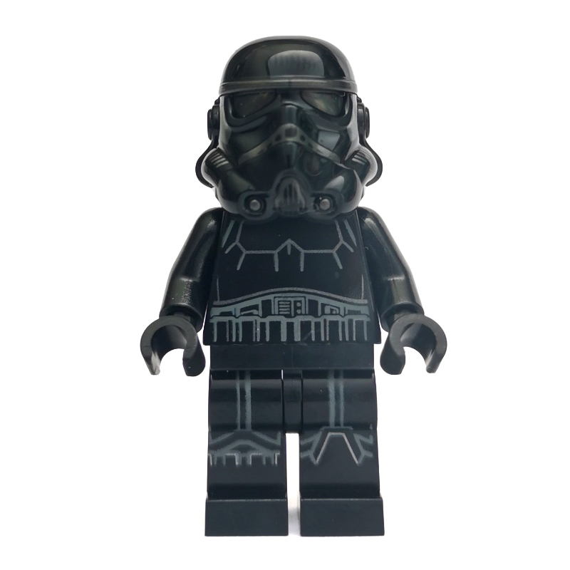 Lego Imperial Shadow Trooper, Black, Printed Legs