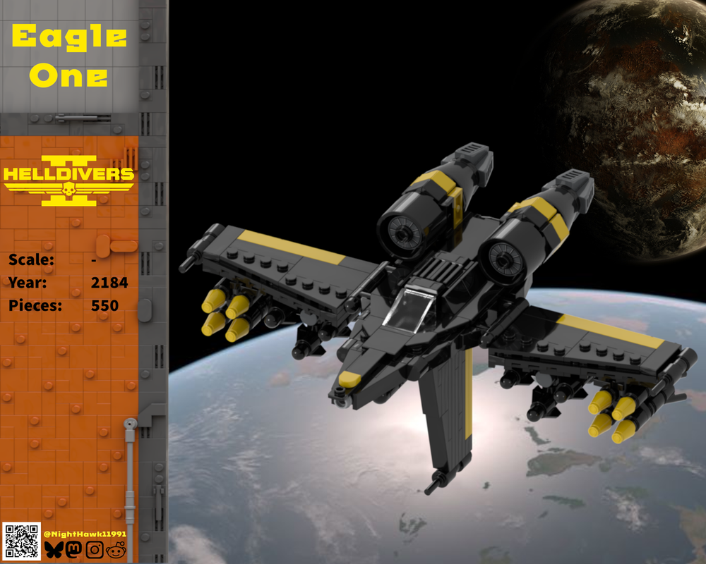 Lego Eagle One (Helldivers 2)