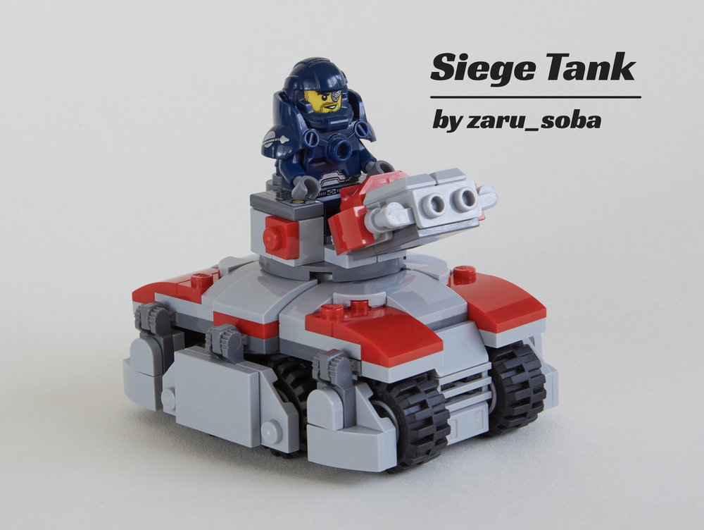 Lego StarCraft Siege Tank