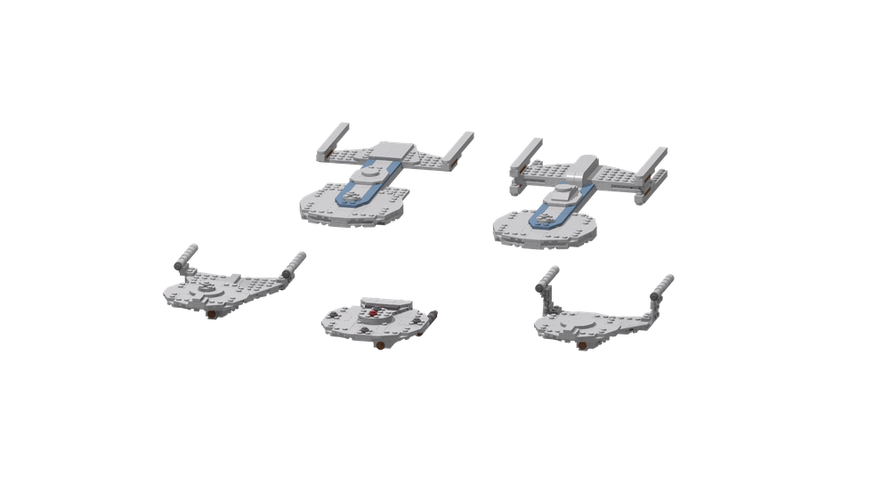 Lego Odd Starfleet Ships Pack, Smooth Edition