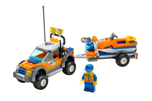 Lego Coast Guard 4WD & Jet Scooter