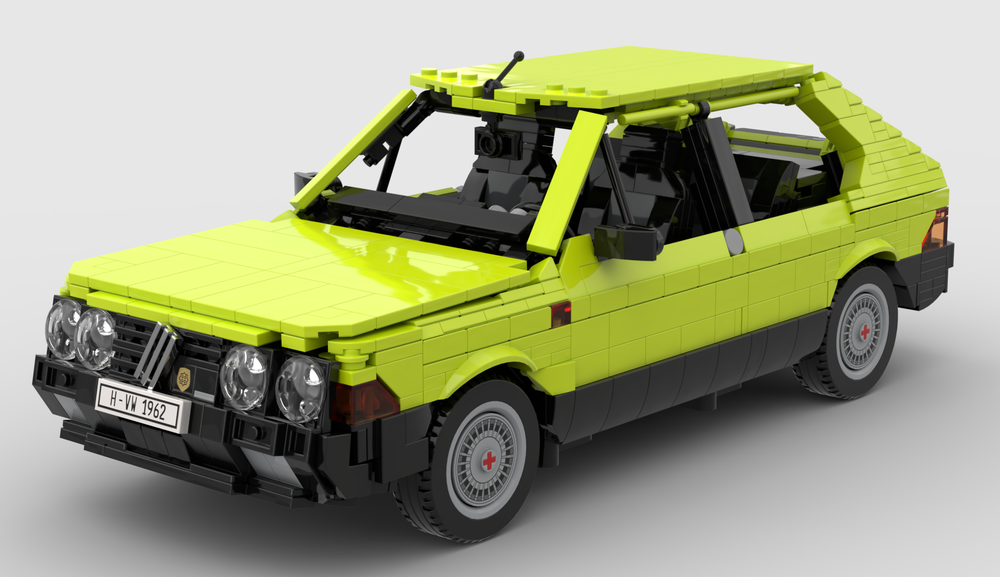 Lego Fiat Ritmo Abarth 130 TC (1985) Multicolor