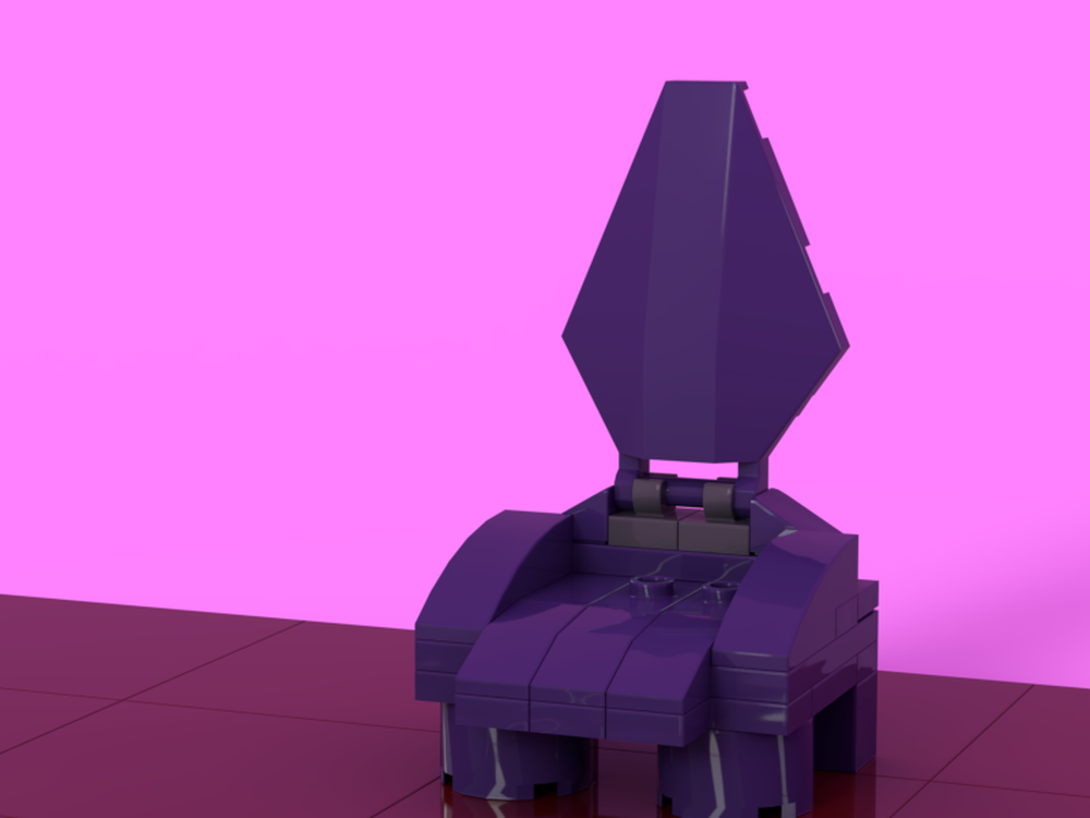 Lego queen Unikitty's throne!