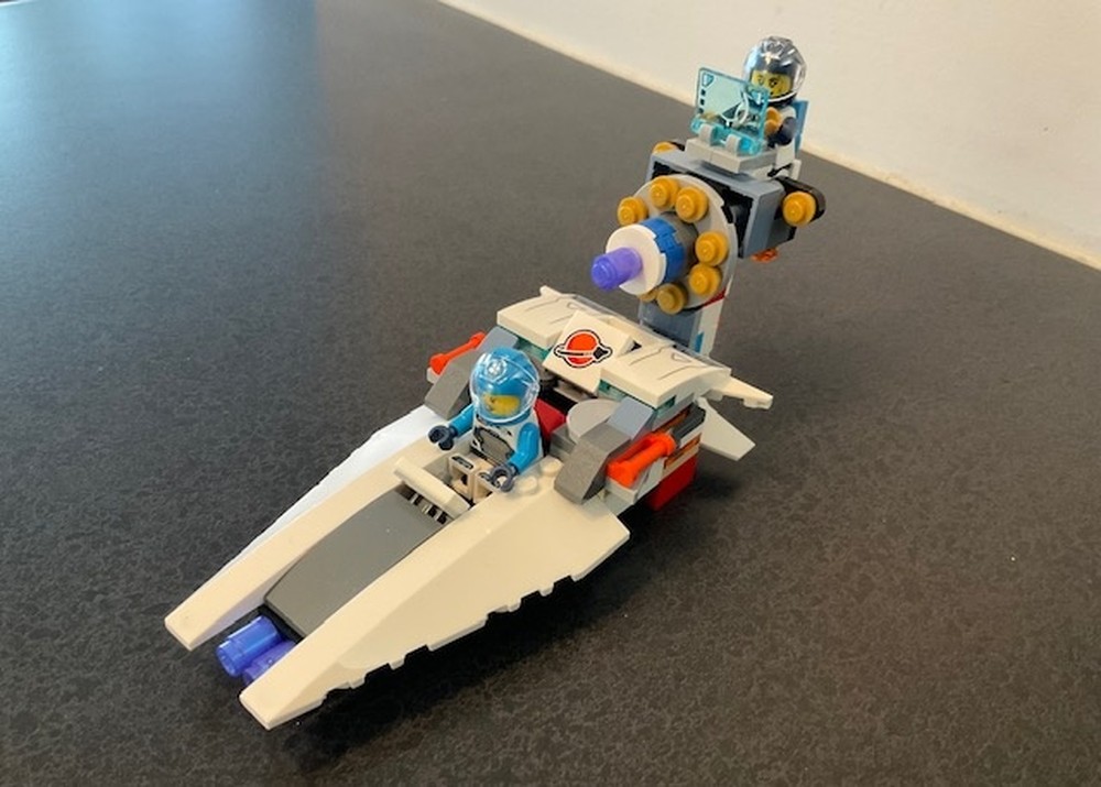 Lego Substellar shuttle with turret