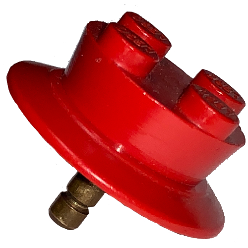 Lego Train Wheel with 2 x 2 Stud Center, Beveled Tread