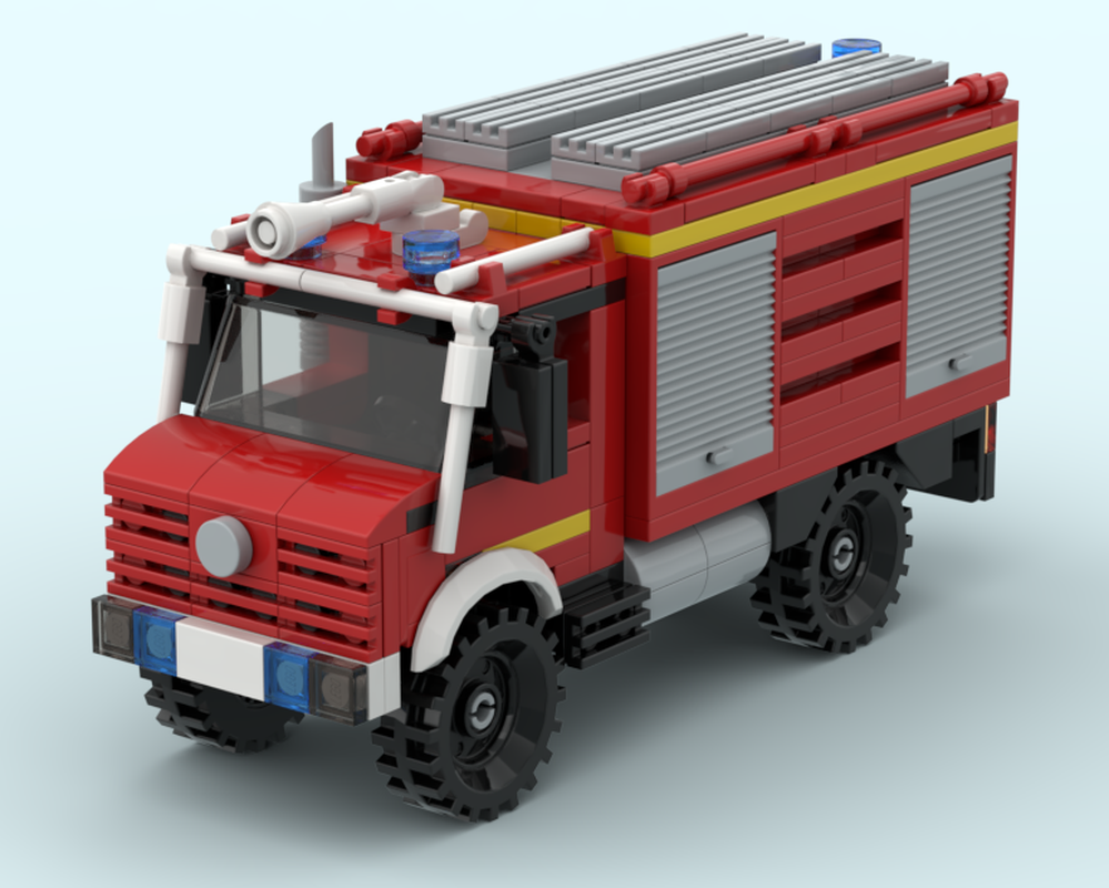 Lego Unimog Feuerwehr TLF Fire Truck