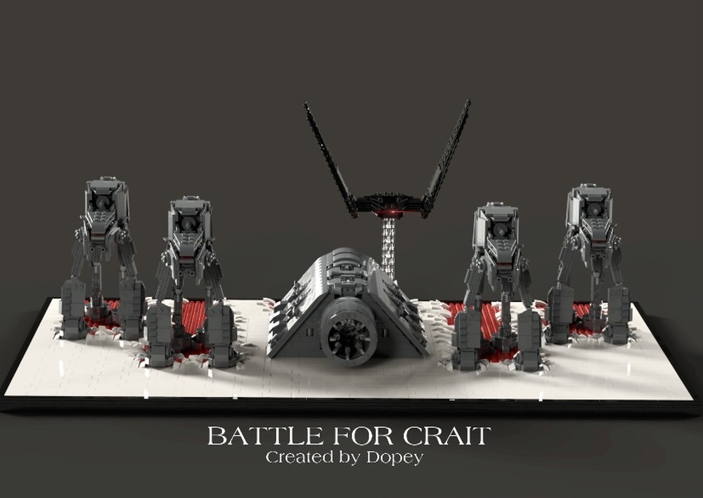Lego Battle for crait