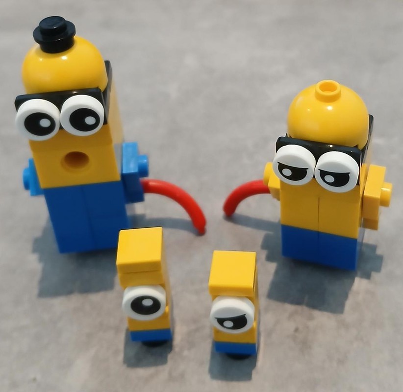 Lego Personnages Minions (Minion characters)