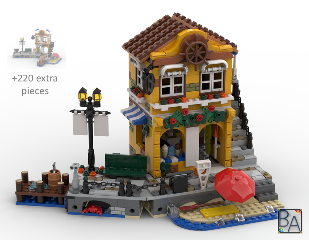Lego Fat Crab Resto - Riviera Extension