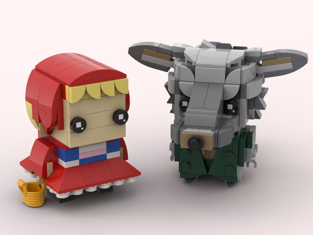 Lego Big Bad Wolf and Little Red Riding Hood