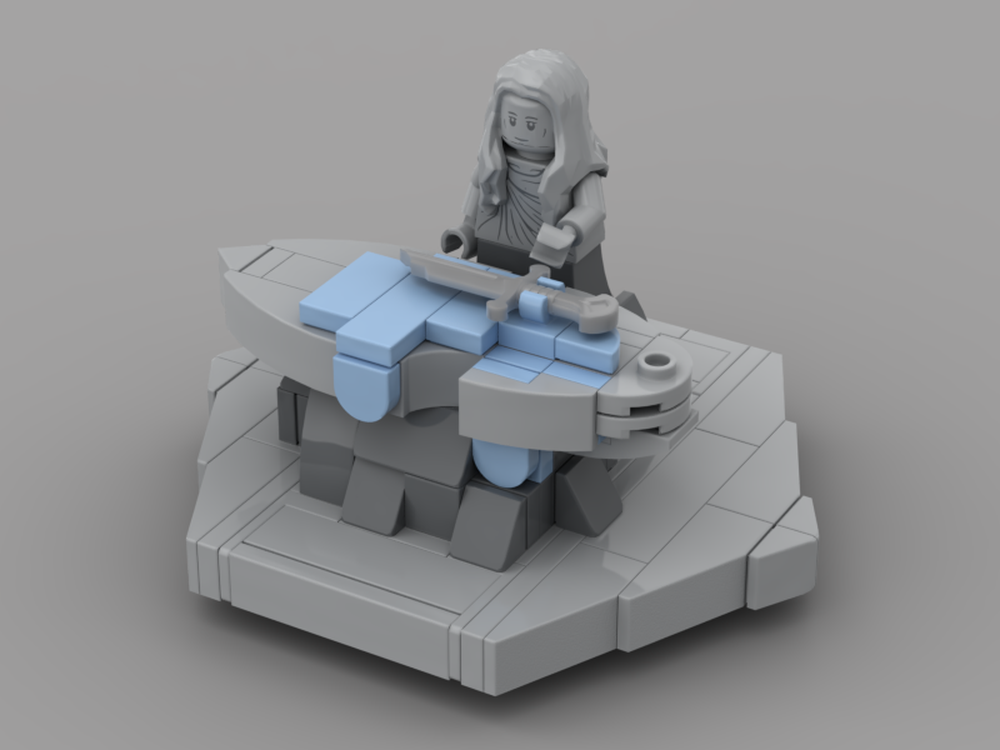 Lego Shards of Narsil Display