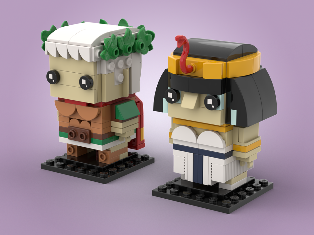 Lego Julius Caesar + Cleopatra