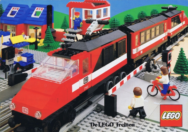 Lego 1985 Medium Train Dutch ((NL) 109706/109806)