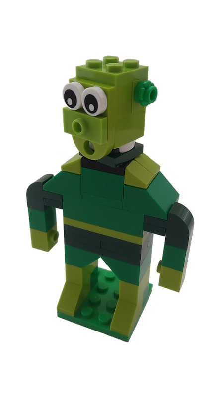 Lego 🧟 Zombie with 11007