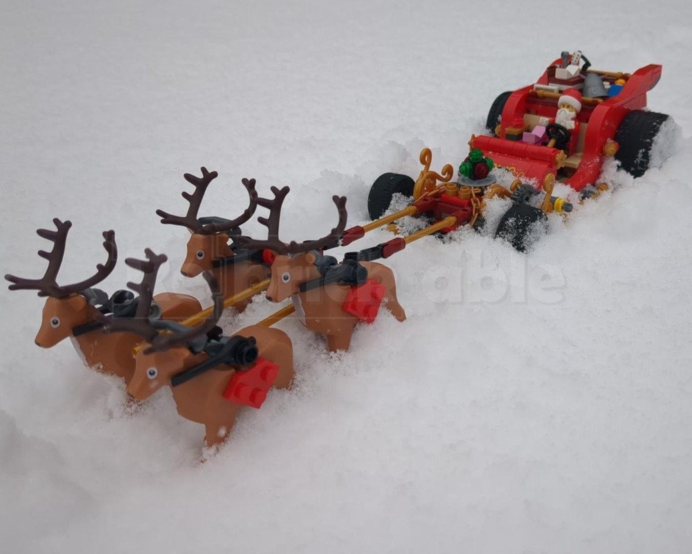 Lego 40499 Santa's Rat Rod Sleigh