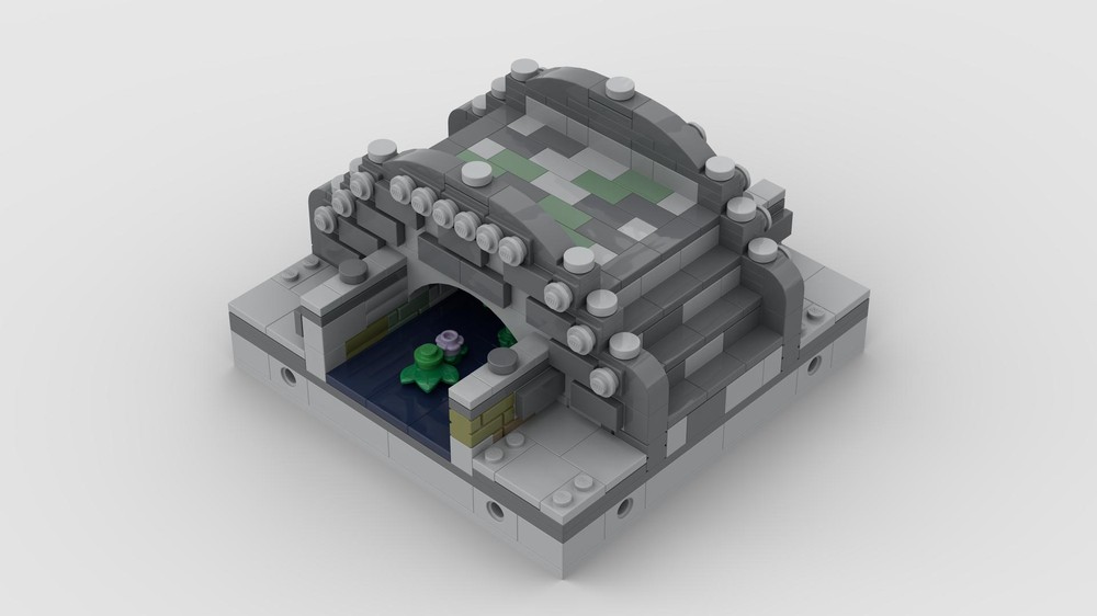 Lego Mini-Medieval-Modulars 10 - "Stone Bridge"