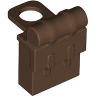 Lego Minifig Neckwear Backpack Non-Opening / Brown