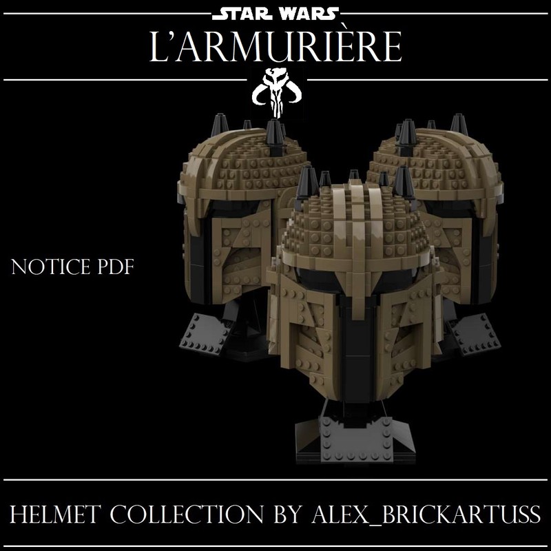 Lego Helmet Armuriere Manddalorian