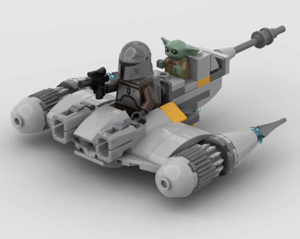 Lego N-1 Microfighter modification