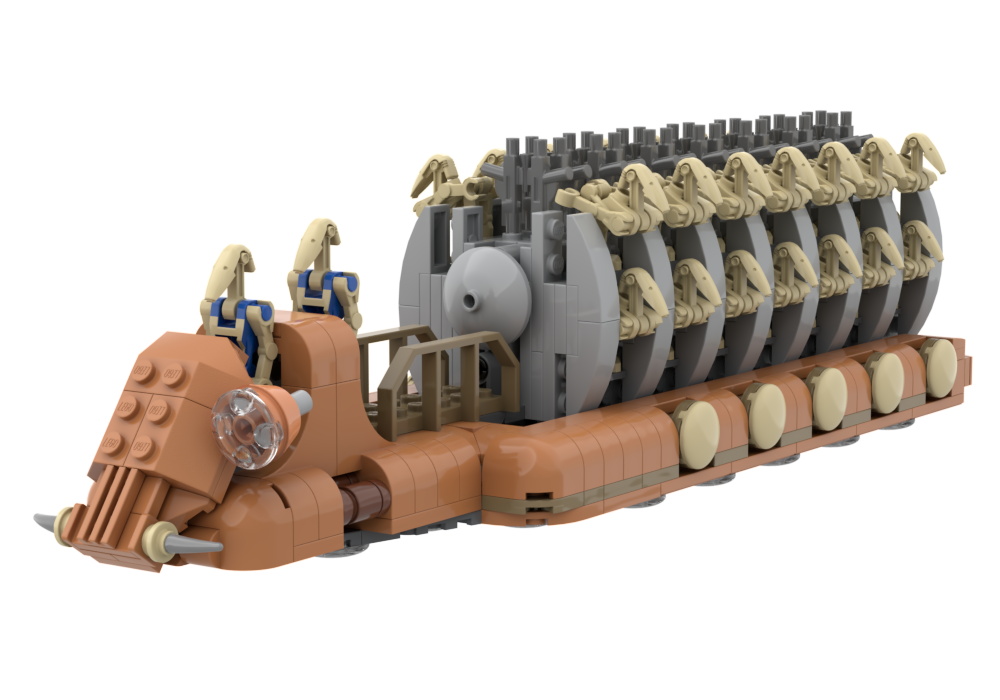 Lego Trade Federation Troop Carrier (Platoon Attack Craft)