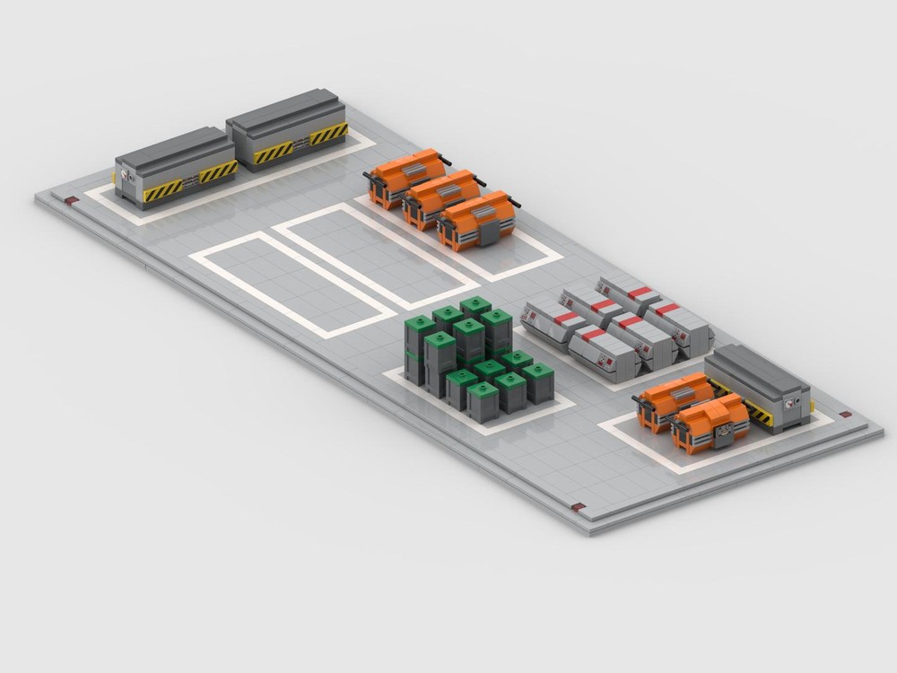 Lego Empire Base - Crane Plataform