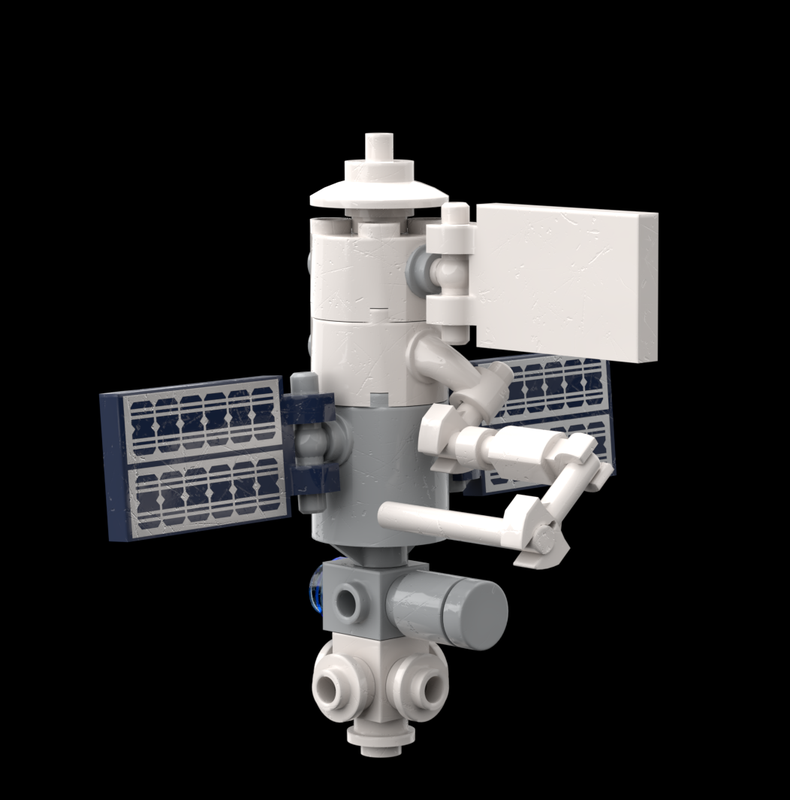 Lego Nauka and Prichal ISS modaules [1/220]