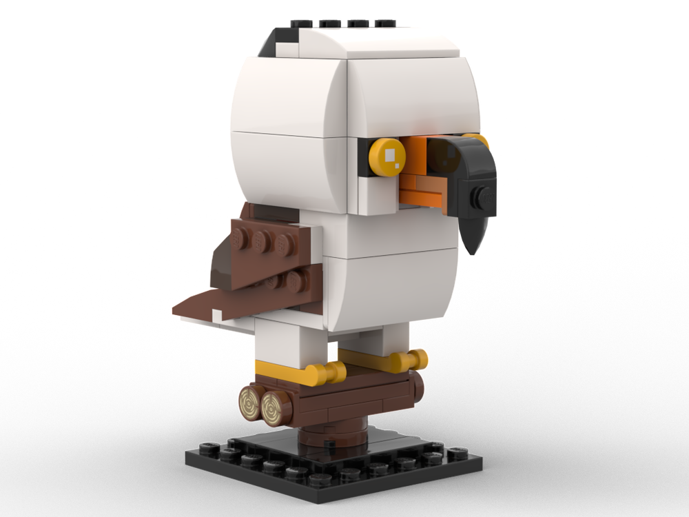 Lego Black and White Hawk Eagle: Birdheadz