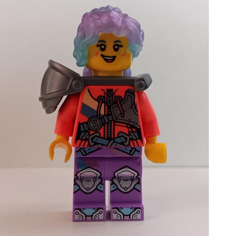 Lego Izzie, Coral Torso, Neck Armour