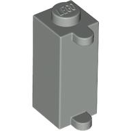 Lego Brick Special 1 x 1 x 2 with Shutter Holder / Light Gray
