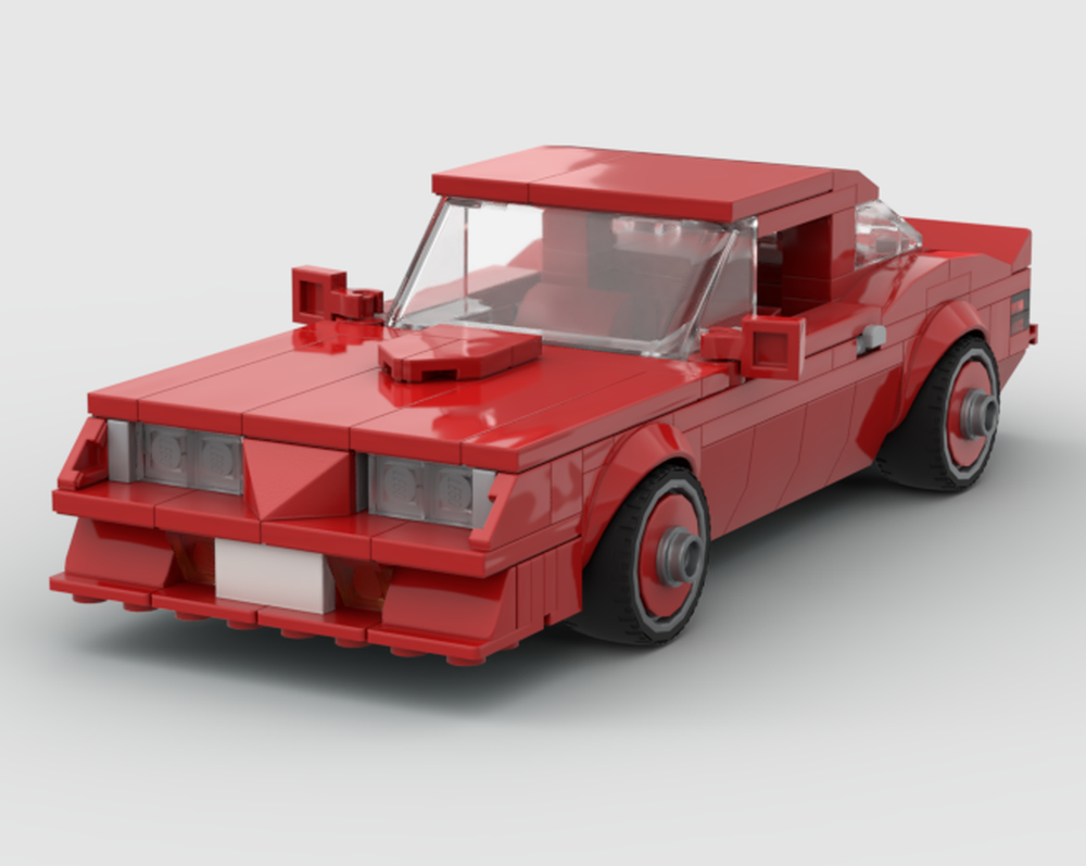 Lego 1978 pontiac firebird (from the Mine craft movie)