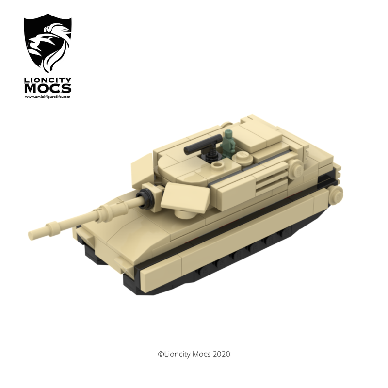 Lego M1 Abrams Mini Tank MOC
