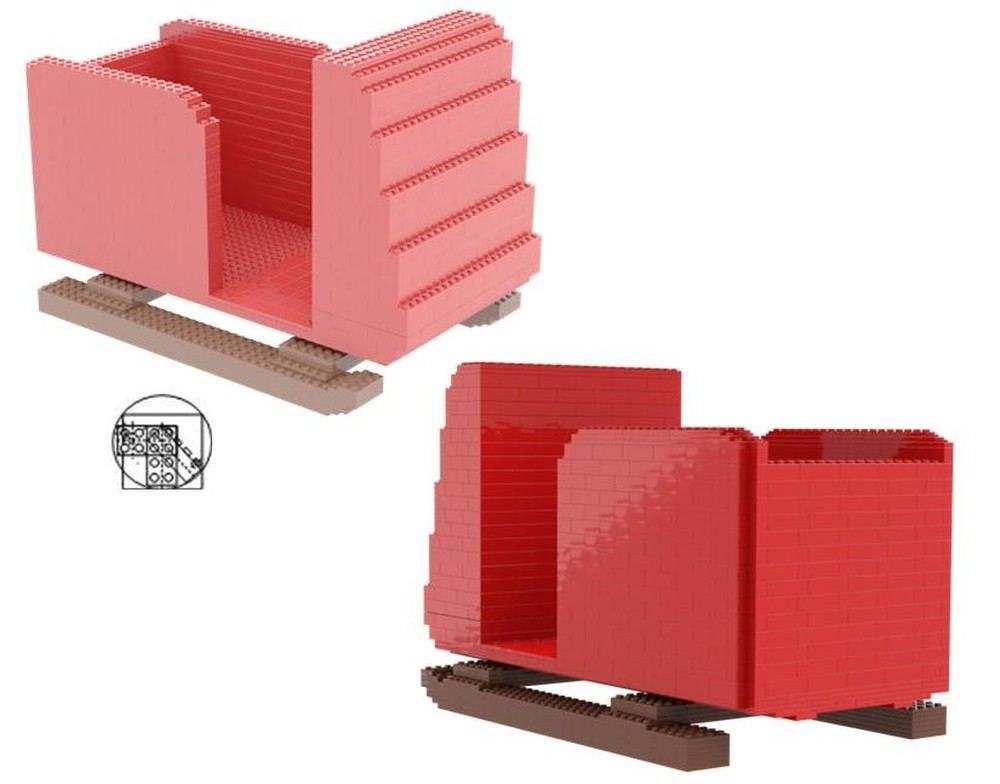 Lego Maxi Figure Sleigh