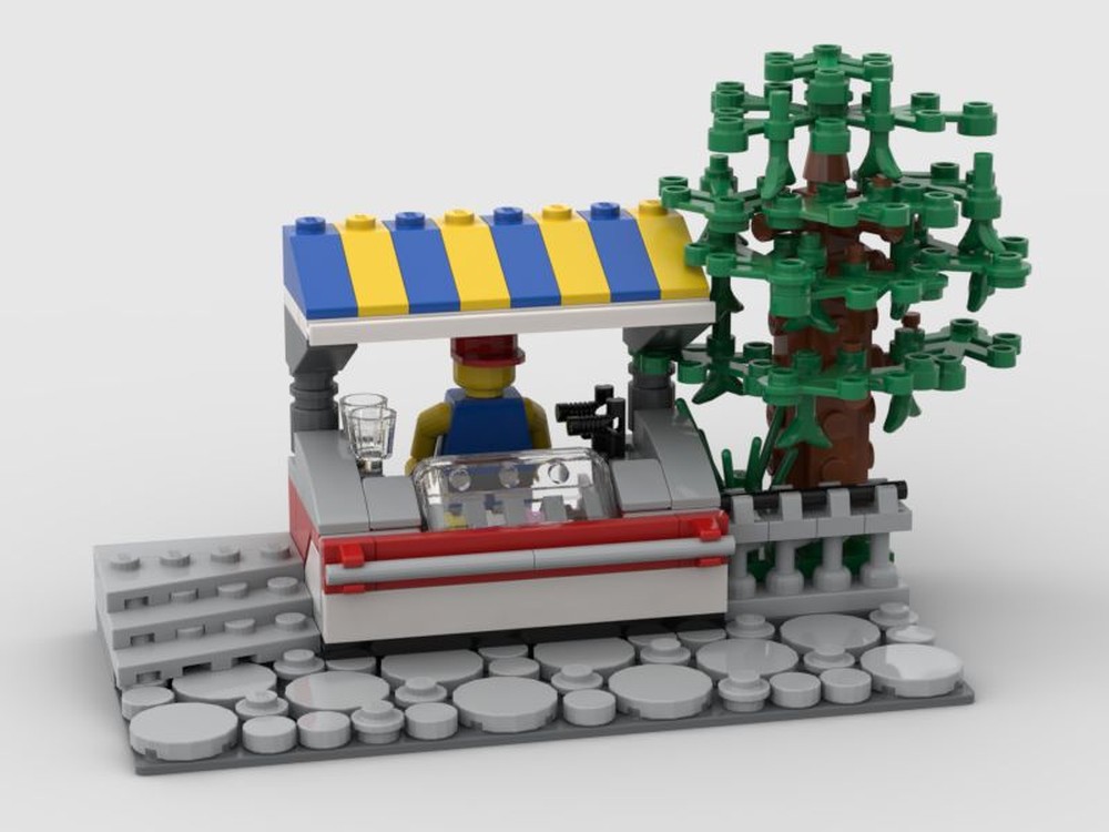Lego Vintage Ice Cream Stand